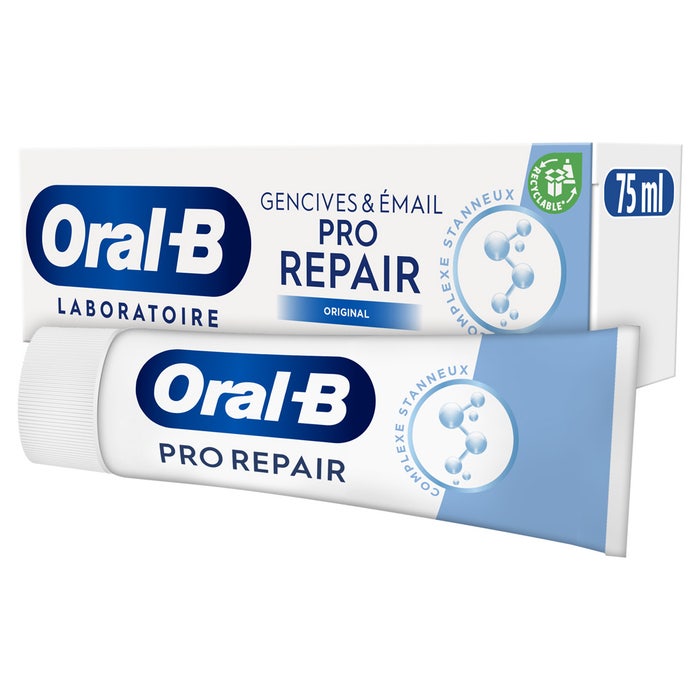 Oral-B Pro-Repair Dentifrice Gencives Et Émail 75ml