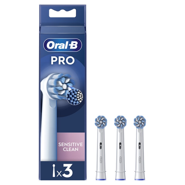 Oral-B Sensitive Clean Brossettes pour Brosse à dents électrique x3