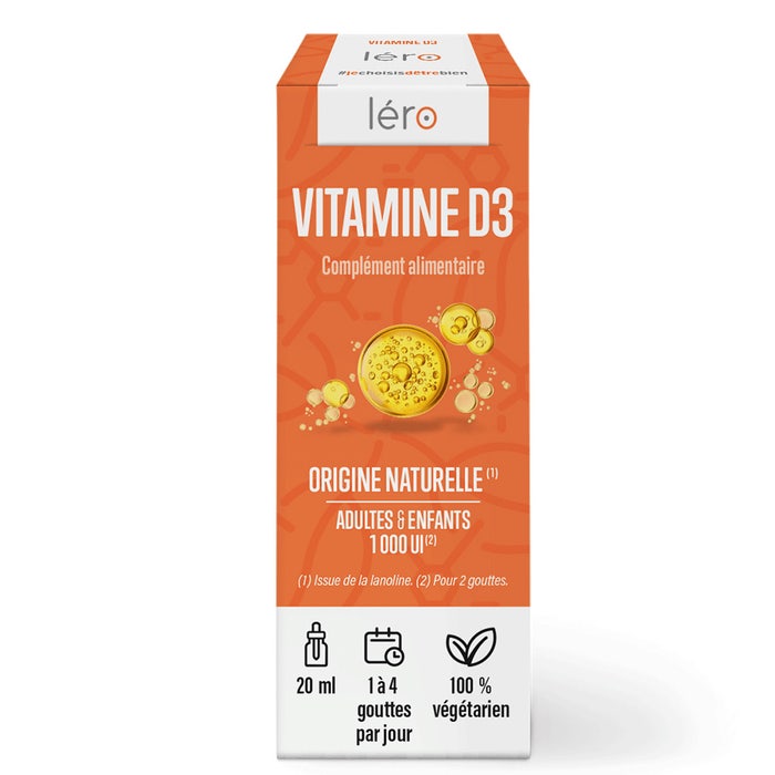 Lero Vitamine D3 20ml