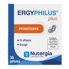 Nutergia Ergyphilus Probiotiques En Attaque Voyage 30 gélules
