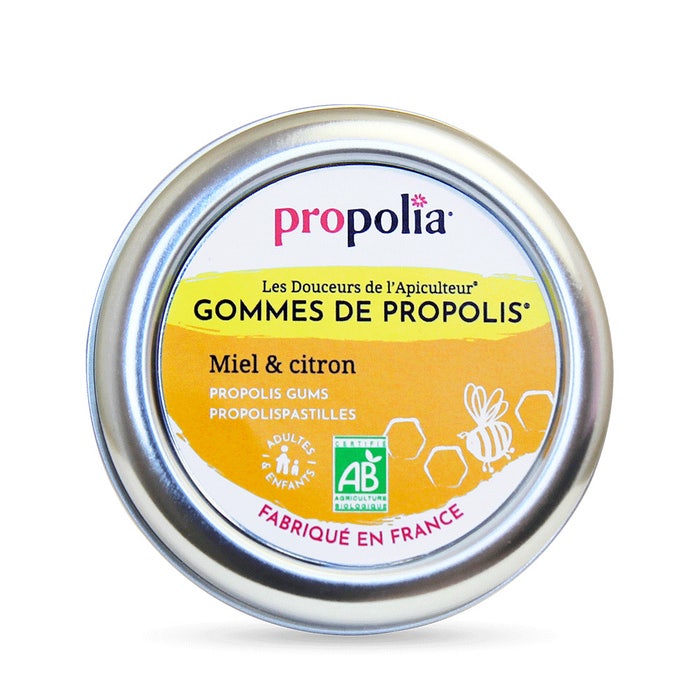 Propolia Gommes de Propolis Miel & Citron 45 gommes