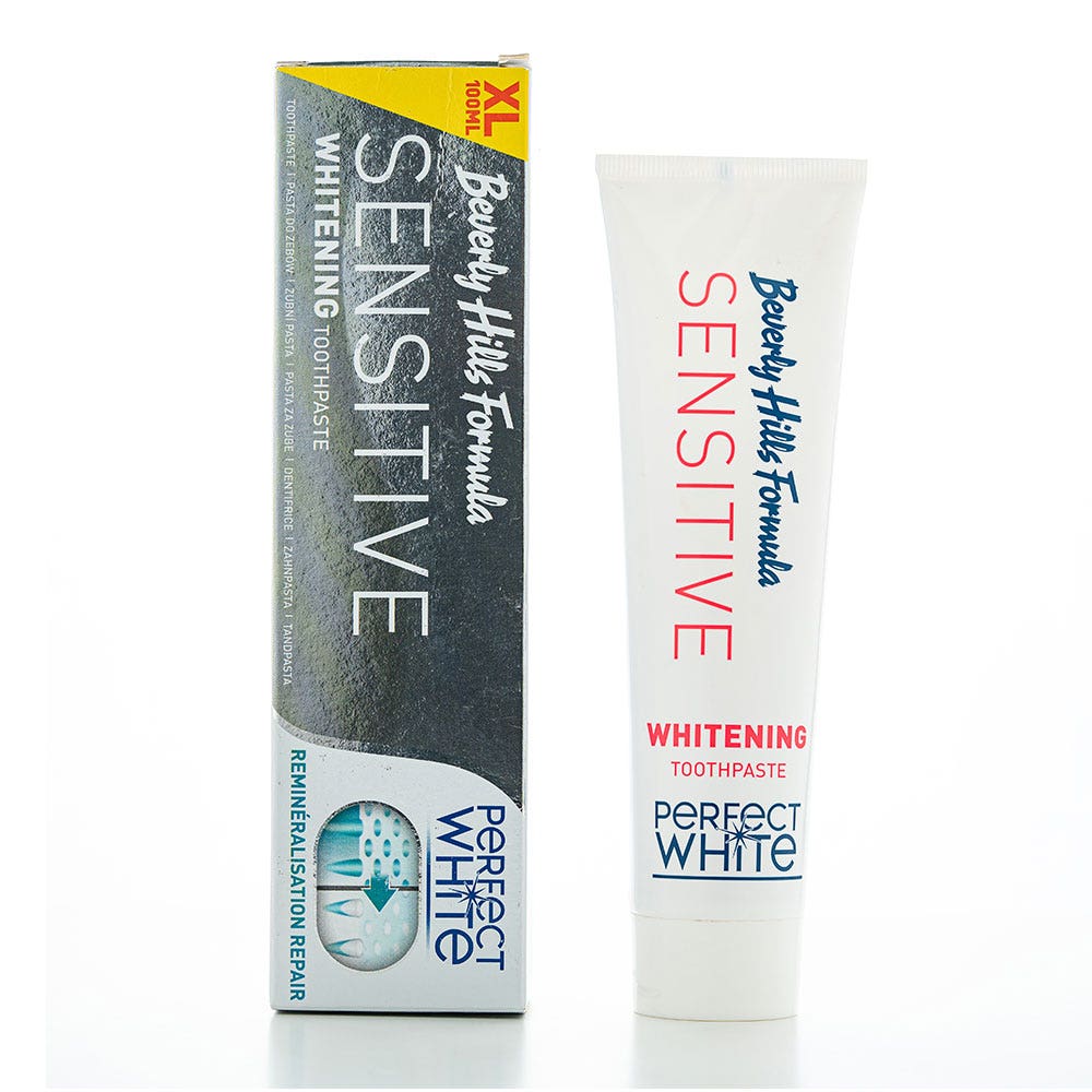 Beverly Hills Formula Perfect White Dentifrice Black Sensitive 100ml
