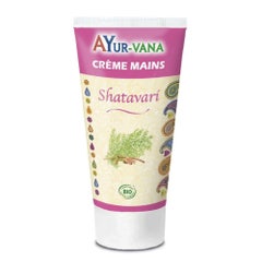 Ayur-Vana Crème Mains Shatavari Bio 75ml