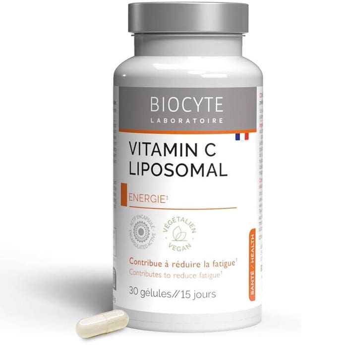 Biocyte Vitamine C Liposomal Energie 30 Gelules