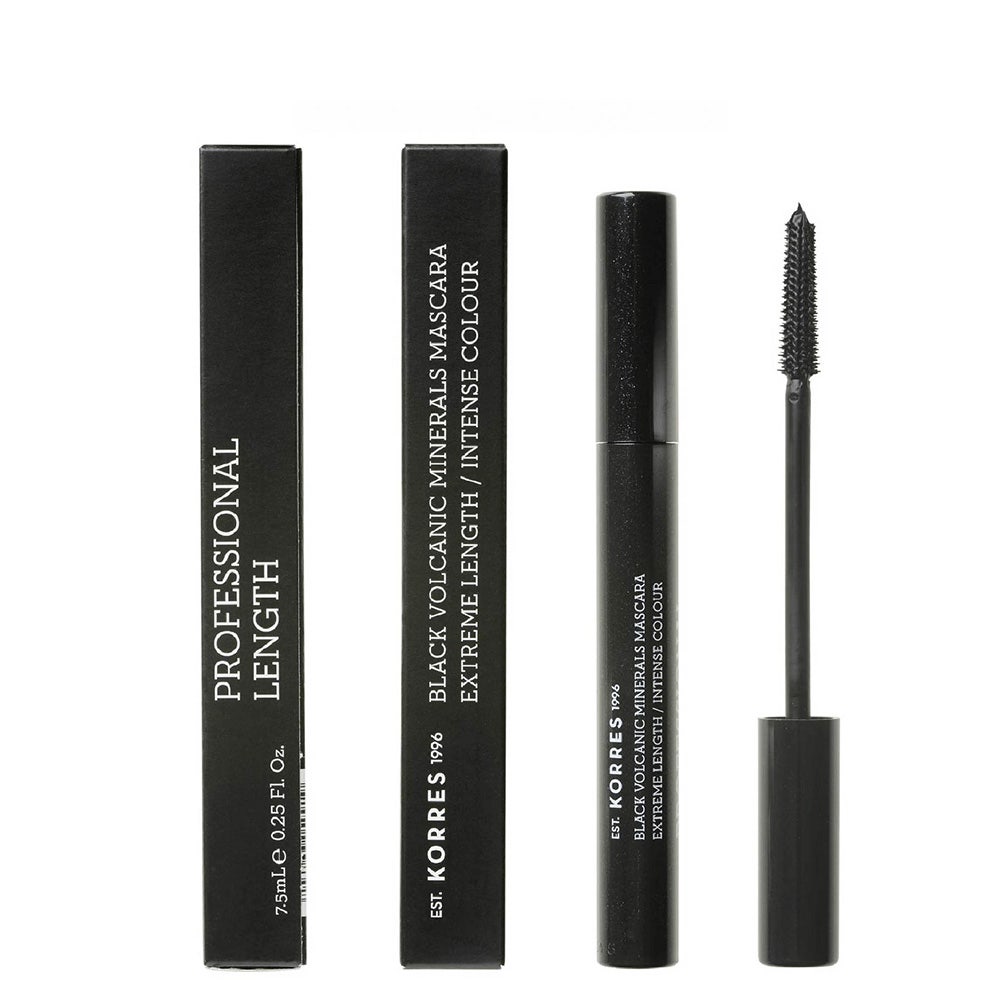 Korres Minéraux Volcaniques Mascara effet allongeant 7,5ml