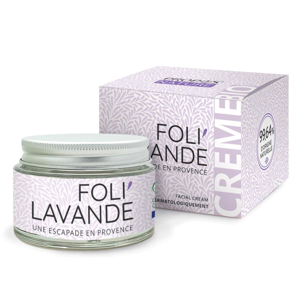 Propos'Nature Crème Visage Foli Lavande Bio 50ml