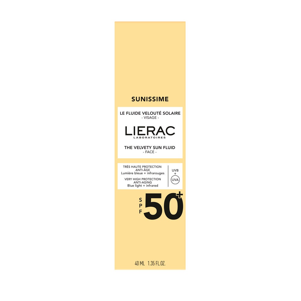 Lierac Sunissime Fluide Velouté Solaire SPF50+ Visage 40ml