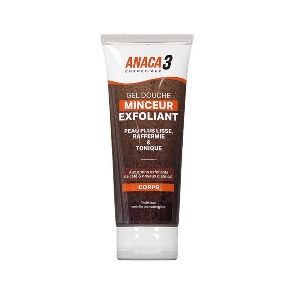 Anaca3 Minceur Gel douche exfoliant Corps 220ml