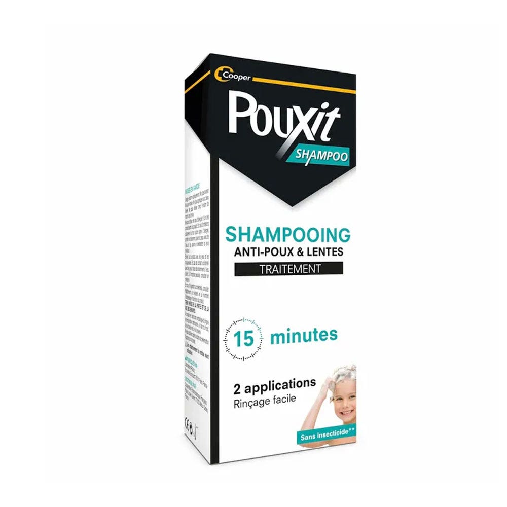 Pouxit Shampooing Traitant Anti-poux Et Lentes 200ml
