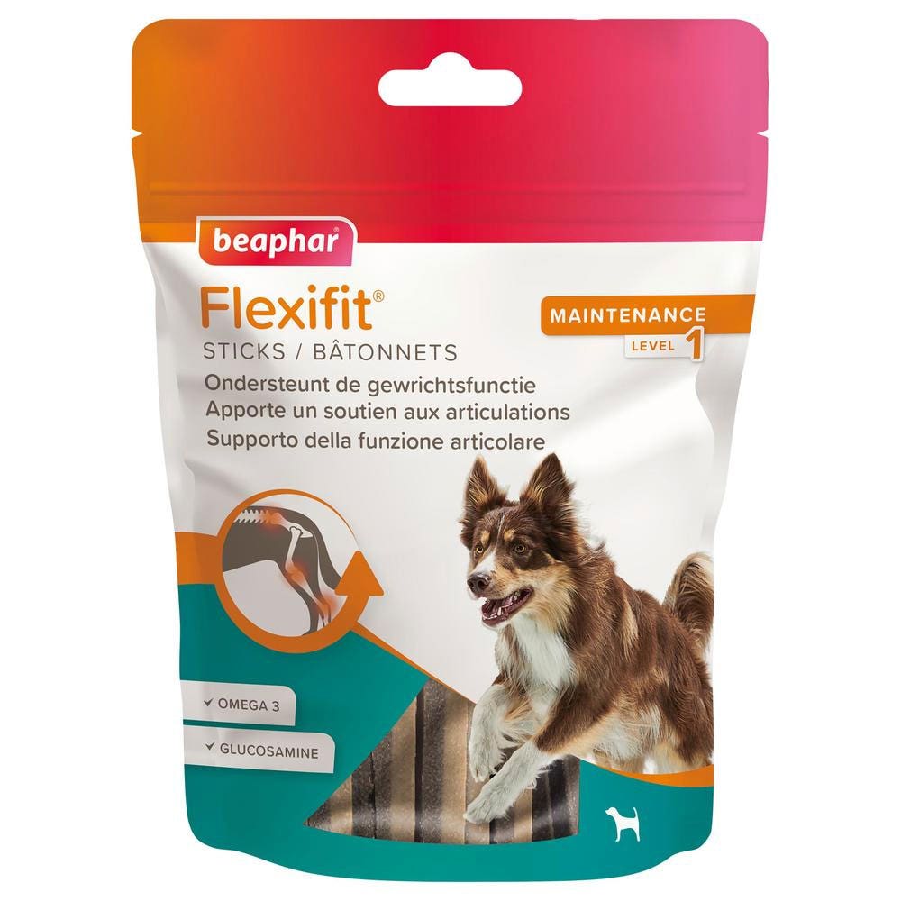 Beaphar Flexifit Bâtonnets Maintenance Level 1 Soutient aux articulations x7