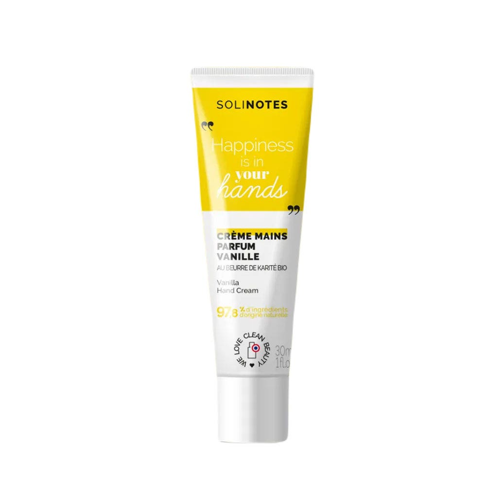 Solinotes Crème mains parfum vanille 30ml