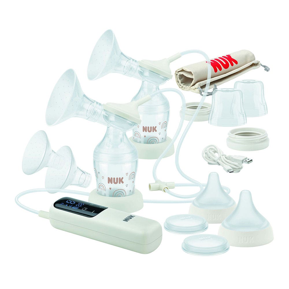 Nuk Soft and Easy Tire Lait Electrique Double Pompe