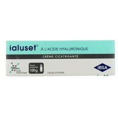 IBSA Ialuset Creme Cicatrisante Acide Hyaluronique 100g