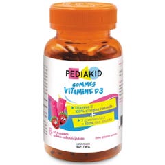 Pediakid Gommes Vitamine D3 60 oursons