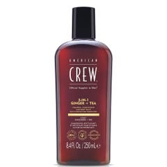 American Crew Shampooing 3 en 1 Gingembre + Thé 250ml