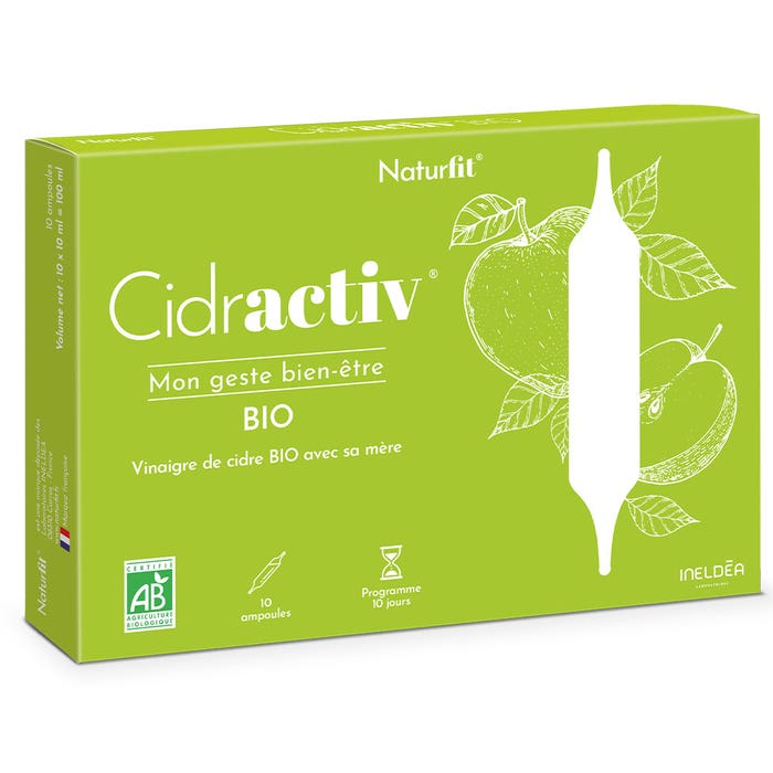 Naturfit Cidractiv® Bio 10 ampoules