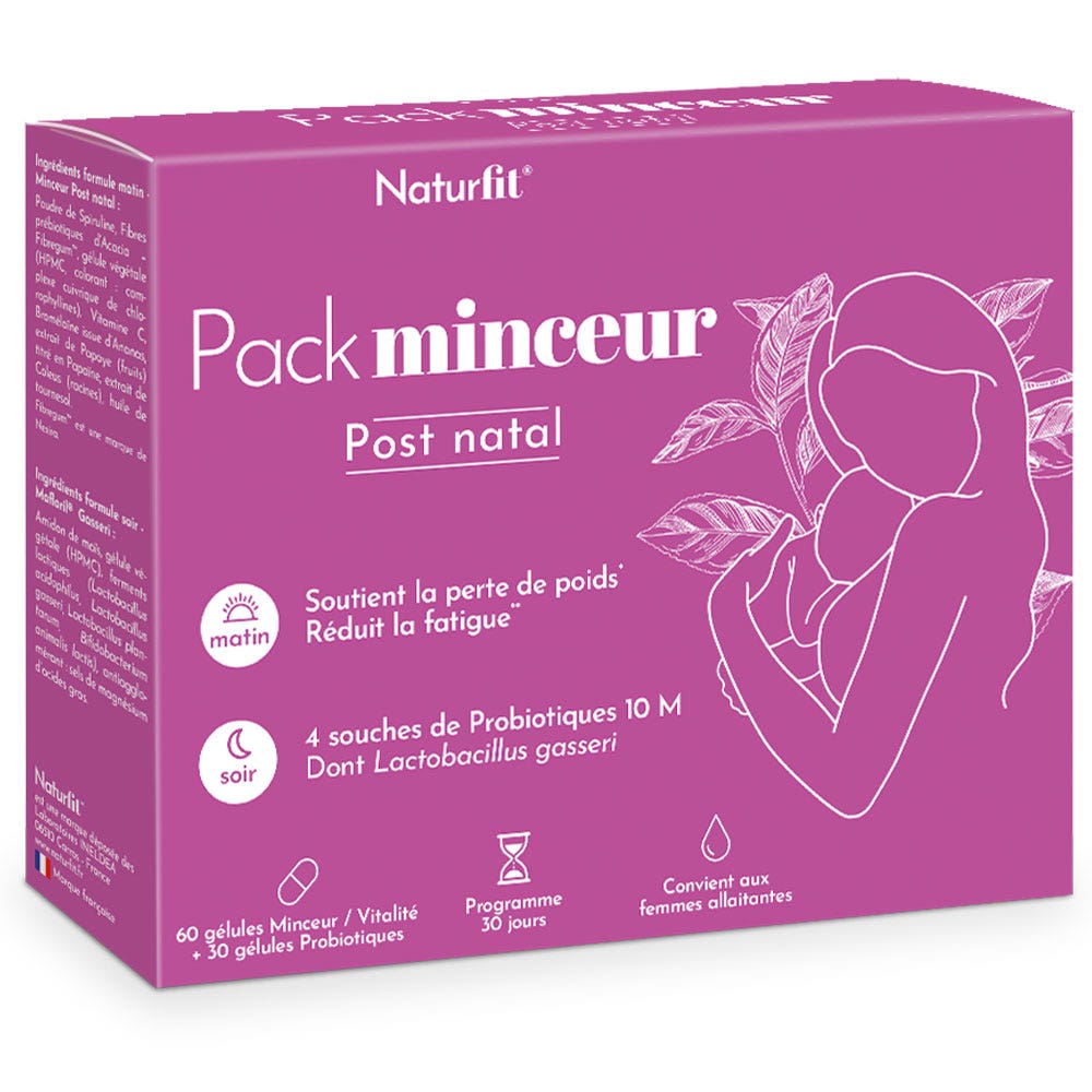 Naturfit Pack Minceur Post Natal 90 gélules
