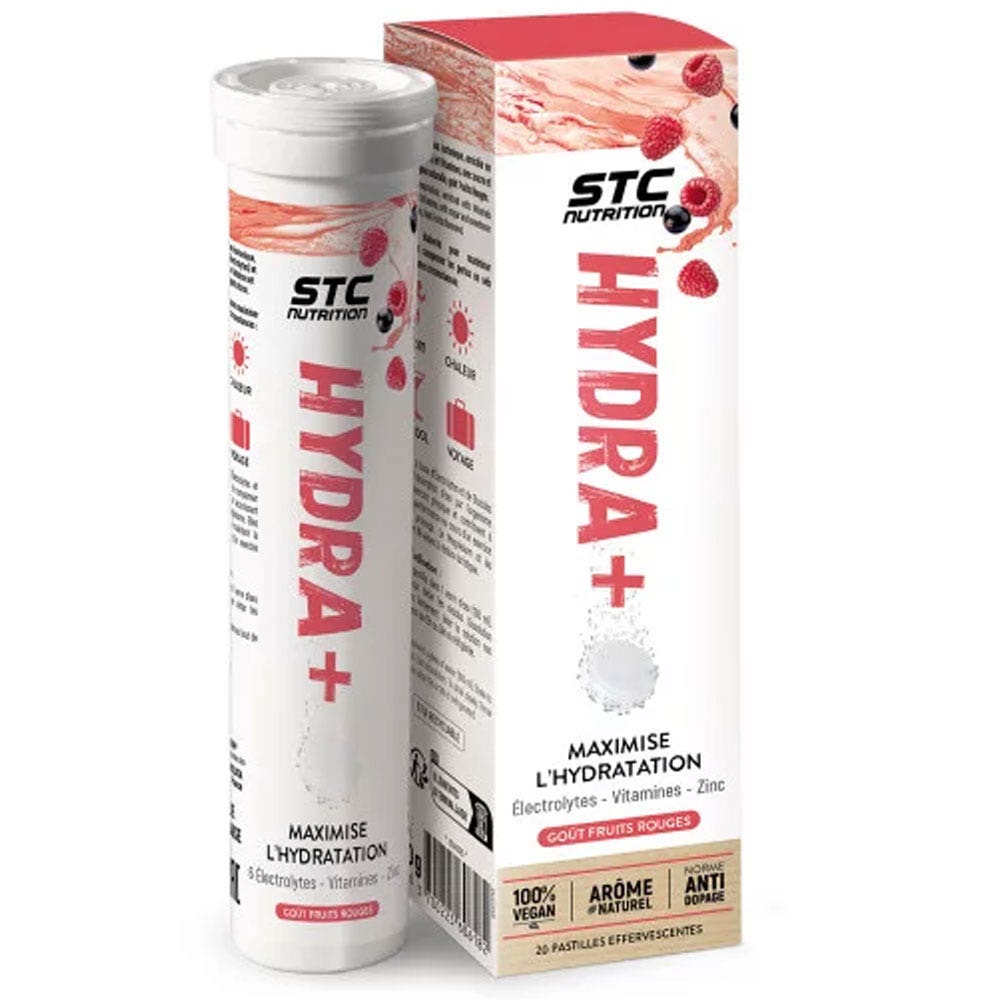 Stc Nutrition Hydra+ Fruits Rouges 20 pastilles effervescentes