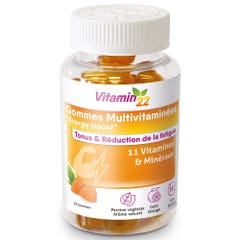 Vitamin22 Multivitaminées Energy Boost 60 gummies