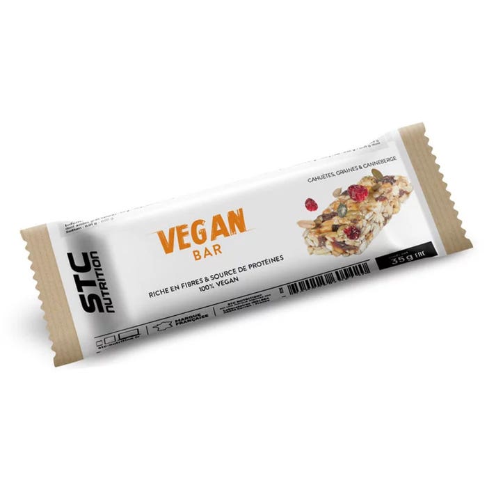 Stc Nutrition Vegan Bar Barre Energétique 35g