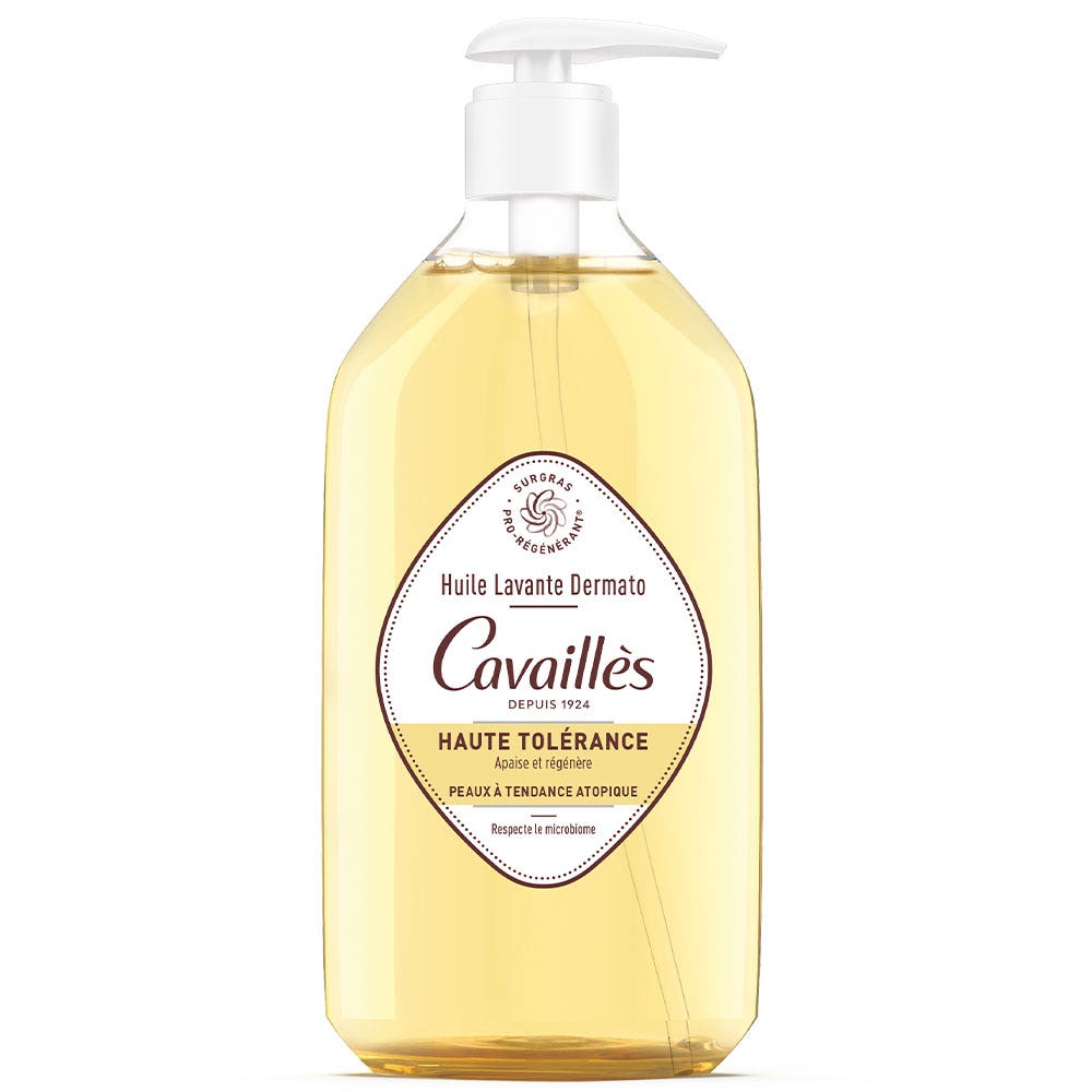 Cavaillès Dermo-Uht Huile Lavante Peaux à Tendance Atopique 500ml