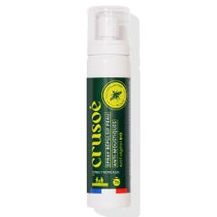 Crusoé Spray Repulsif Peau Anti-Moustiques 7h Actif Végétal Bio Dès 3 Ans 75ml