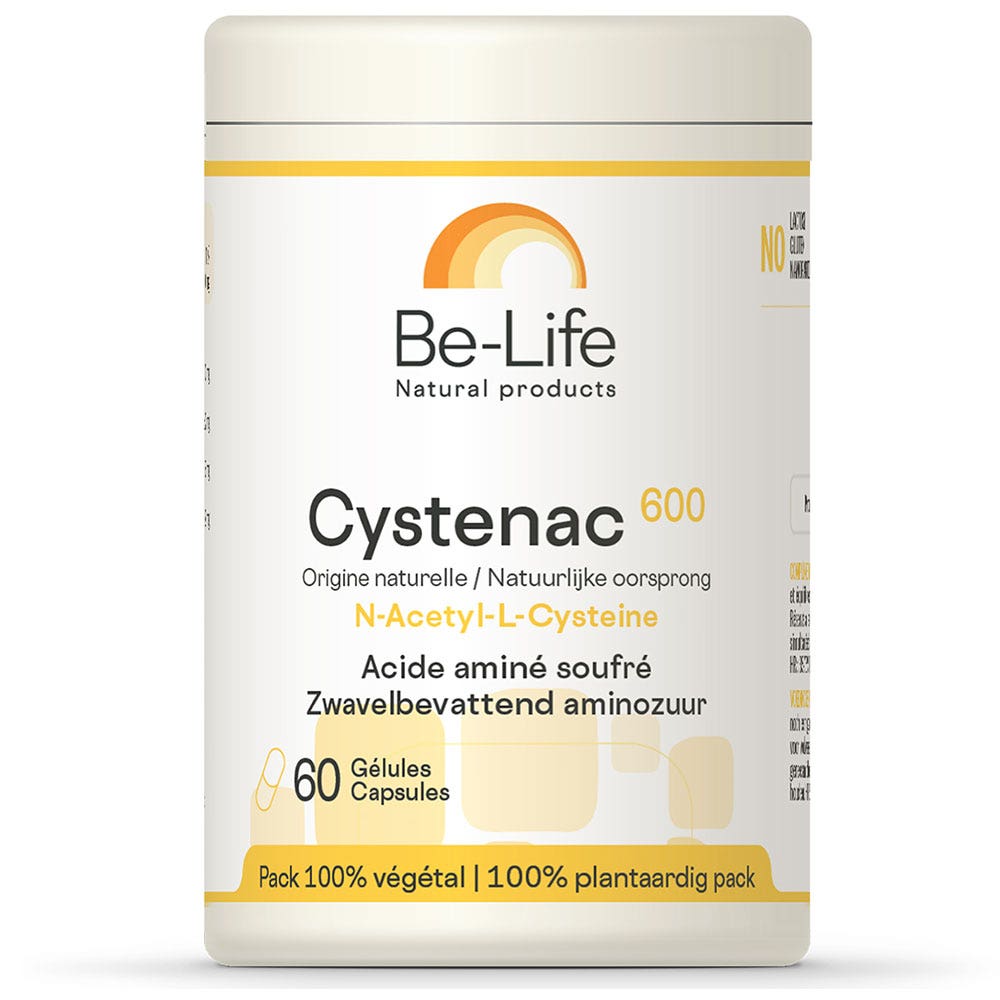 Be-Life Cystenac 600 60 gélules