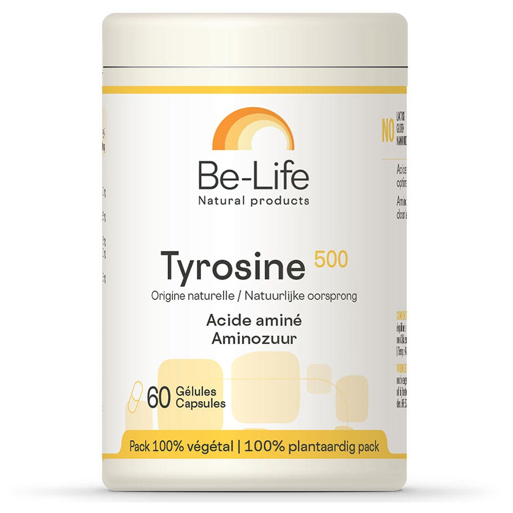Be-Life Tyrosine 500 60 gélules