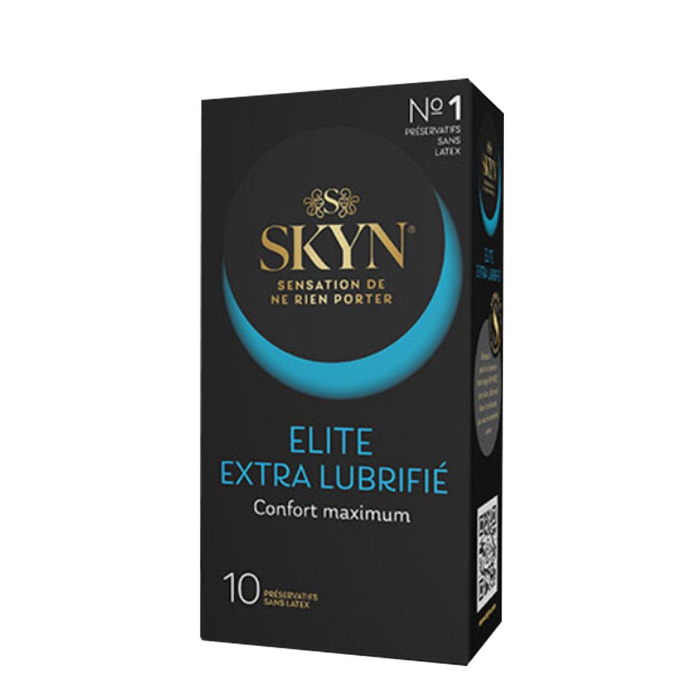 Skyn Elite Préservatifs Confort Maximum Extra lubrifié x10