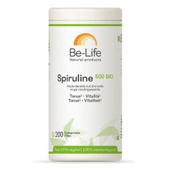 Be-Life Spiruline 500 Bio 200 comprimés
