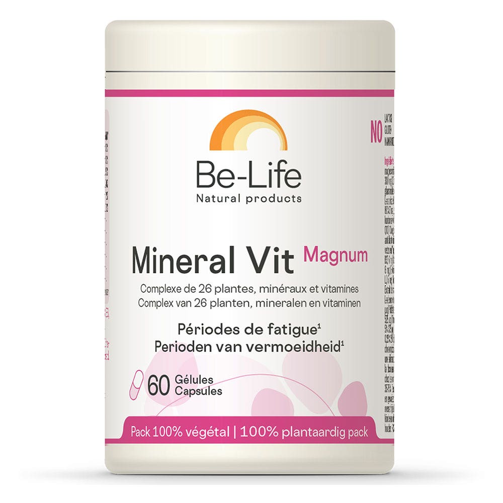 Be-Life Mineral Vit Magnum 60 gélules