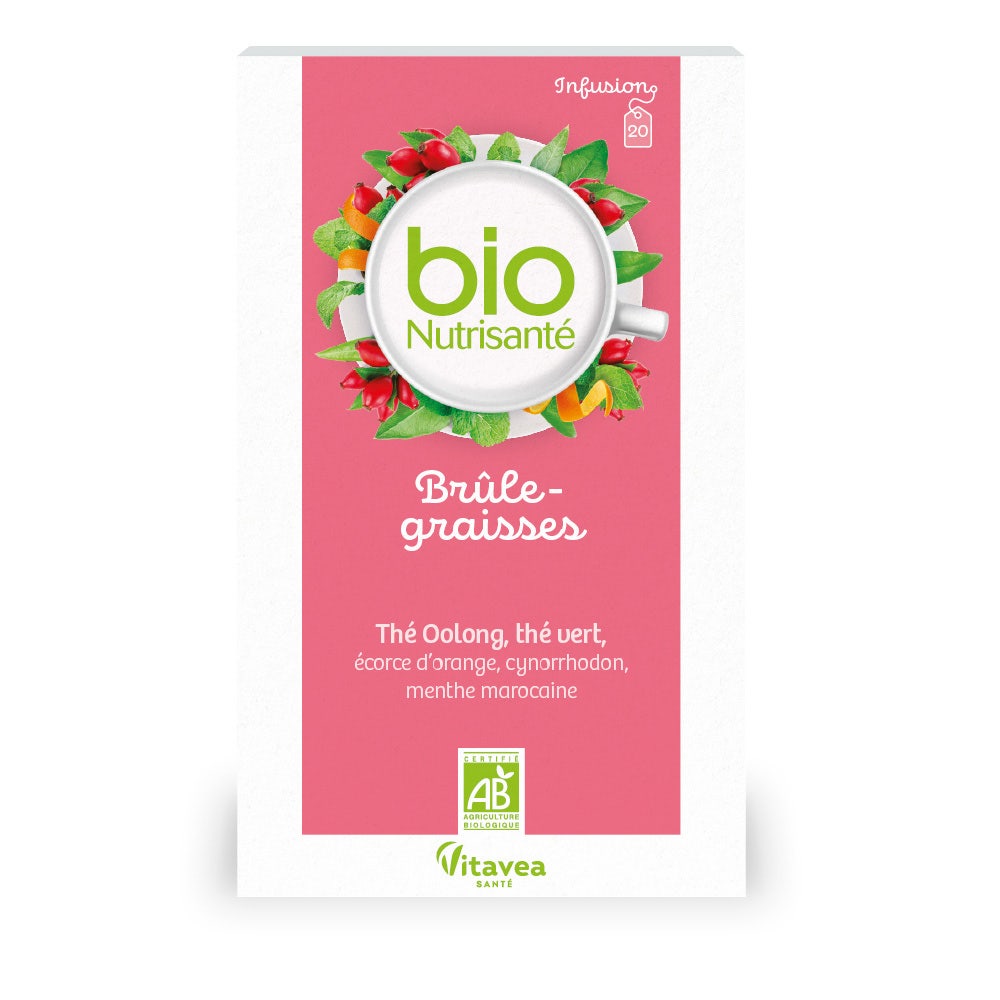 Vitavea Santé BioNutrisanté Infusion bio Brule Graisses 20 sachets