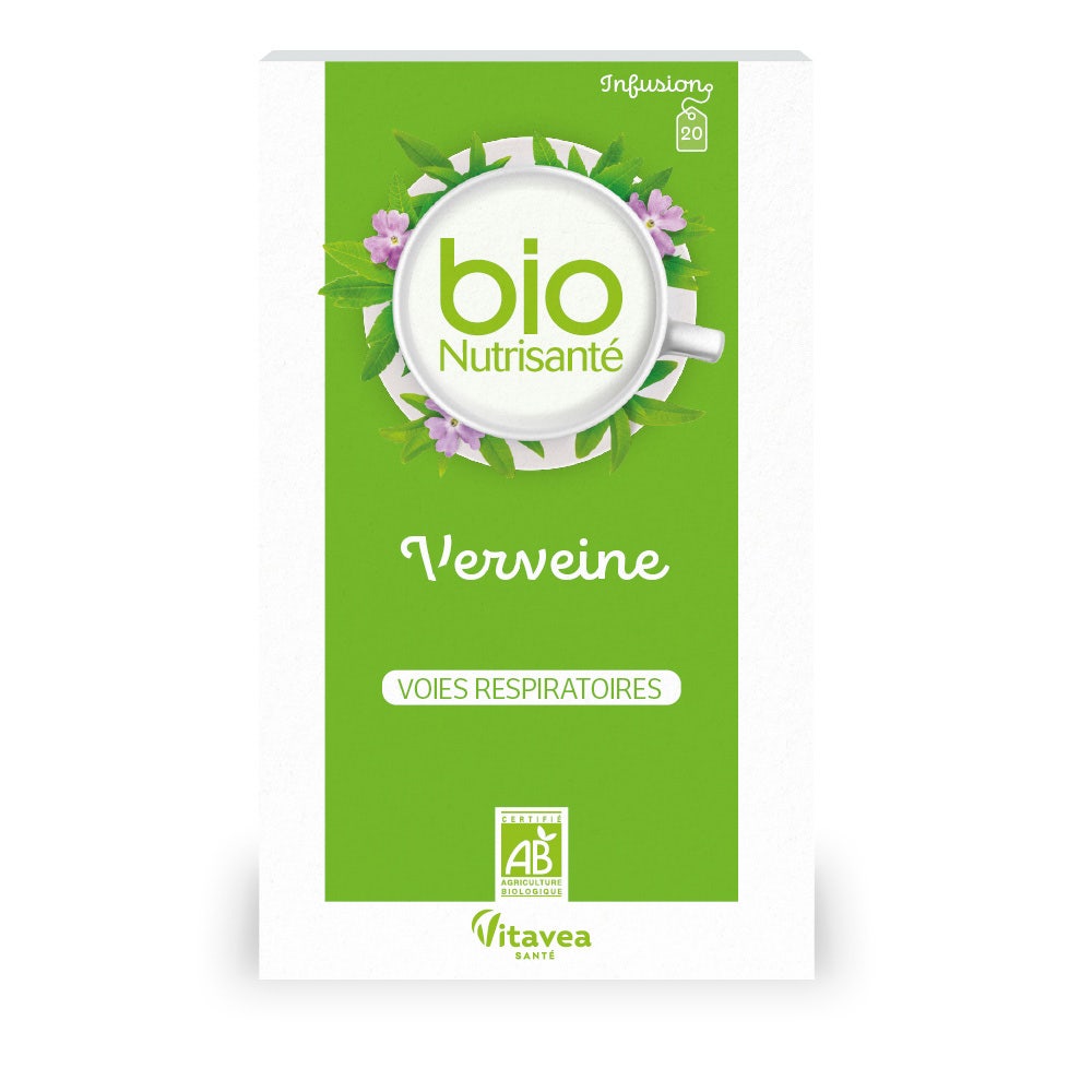 Vitavea Santé BioNutrisanté Infusion bio Verveine 20 sachets