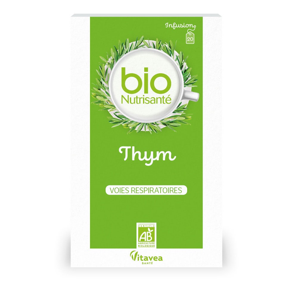 Vitavea Santé BioNutrisanté Infusion bio Thym 20 sachets