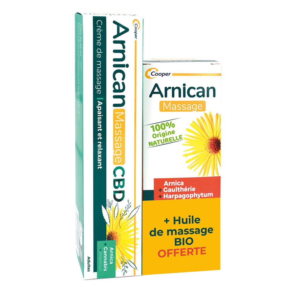 Huile De Massage Bio Arnican - À L'arnica, Gaulthérie Et Harpagophytum, 100 Ml, France