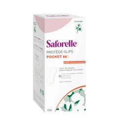 Saforelle Protège-slips Pocket Coton Bio x20