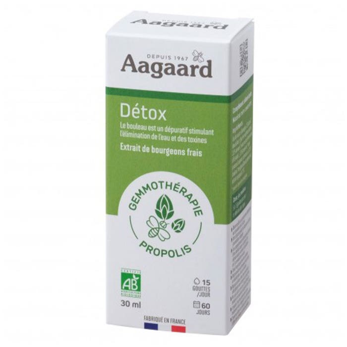 Aagaard Gemmothérapie Propolis Detox Bio 30ml