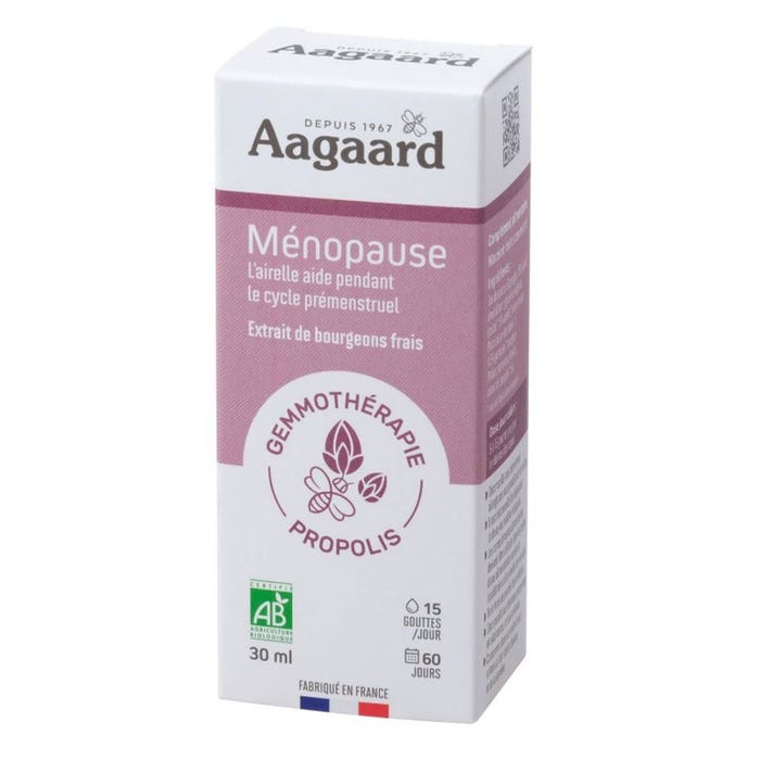 Aagaard Gemmothérapie Propolis Ménopause Bio 30ml