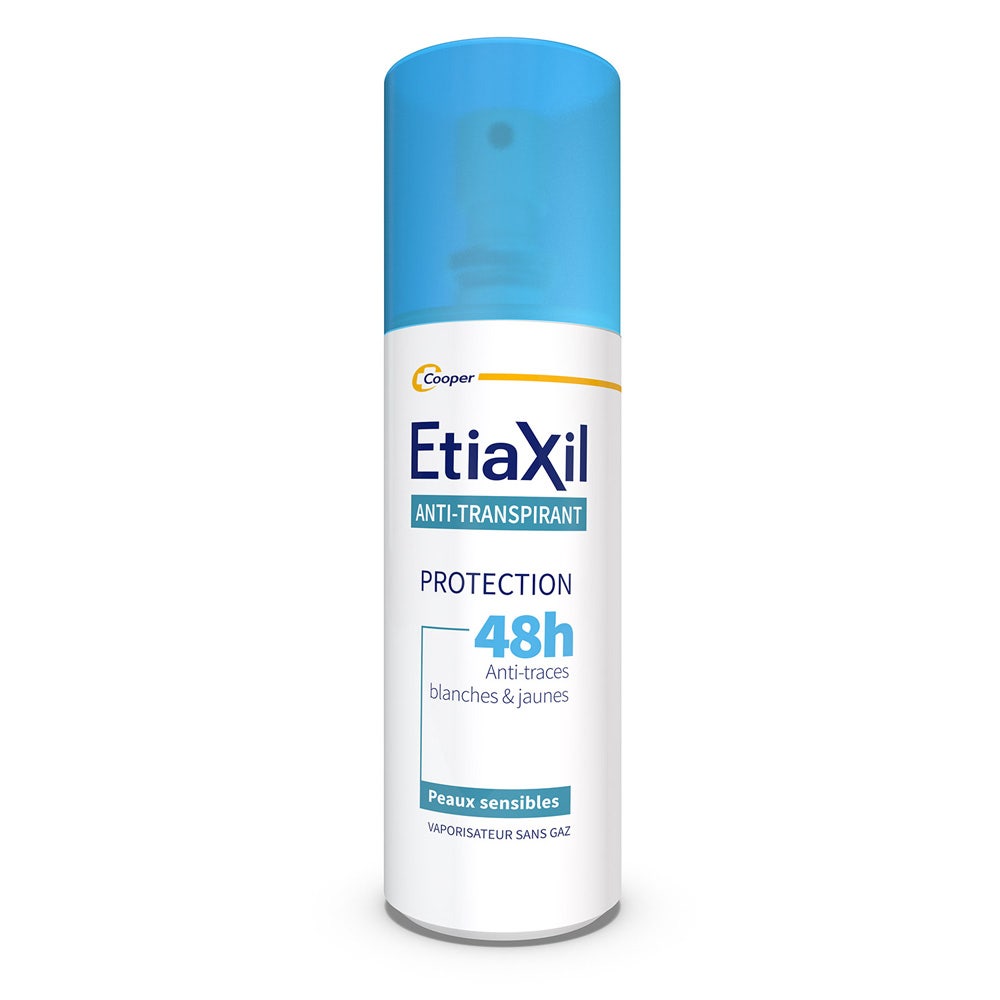Etiaxil AntiTranspirant Déodorant Spray Protection 48h Aisselles