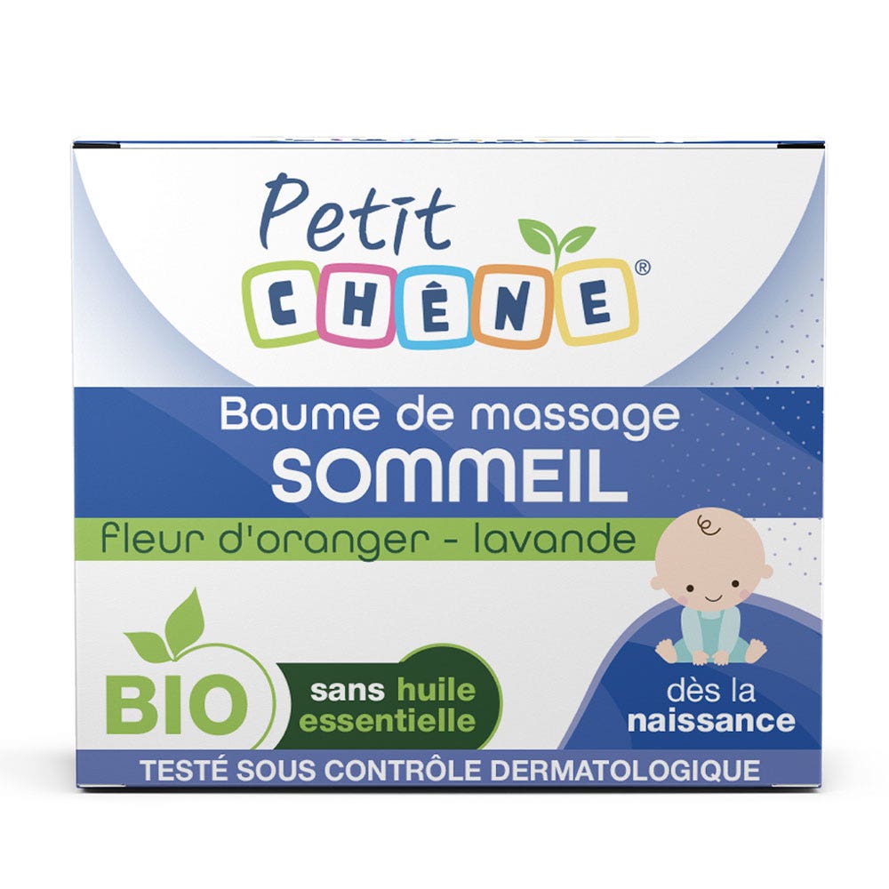 Petit Chêne Baume de Massage Sommeil Bio 40ml