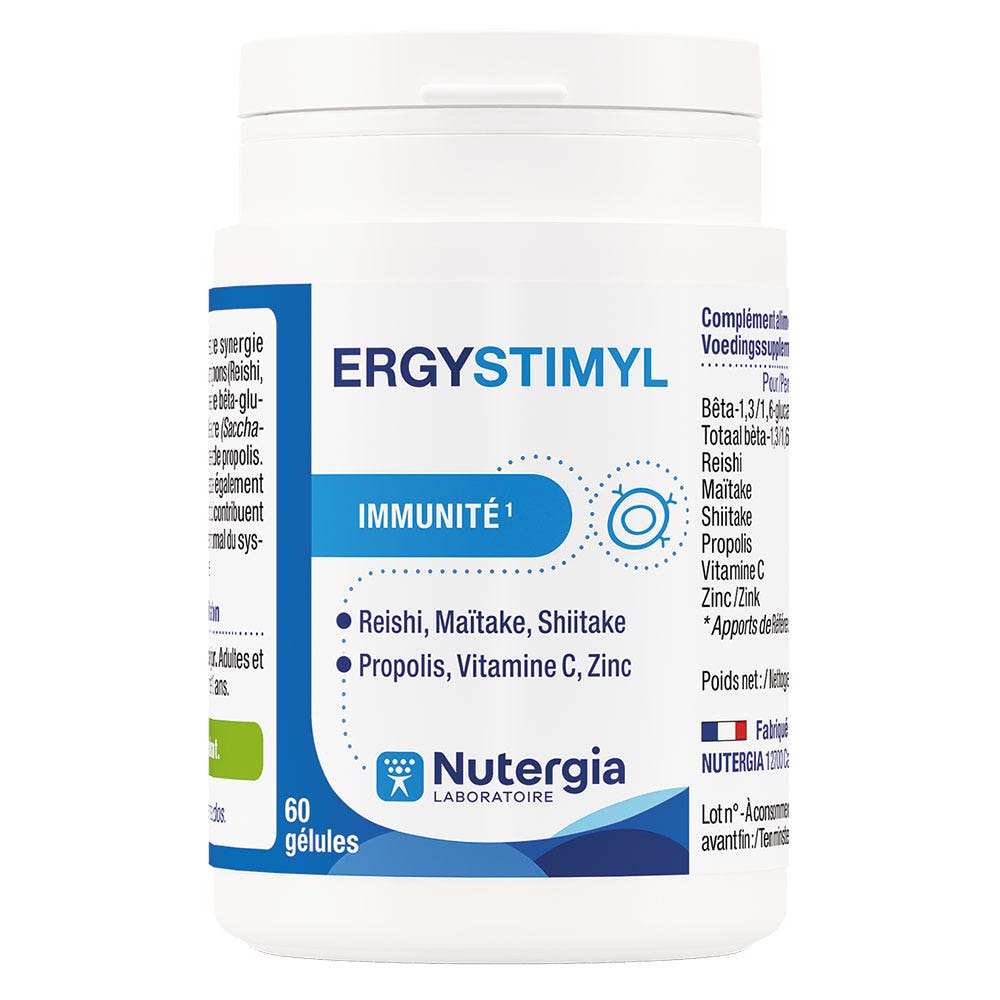 Nutergia Ergystimyl Immunité 60 gélules