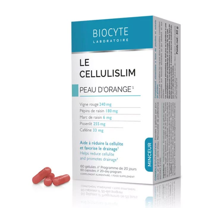 Biocyte Minceur Le Cellulislim Peau d'Orange 60 Gélules