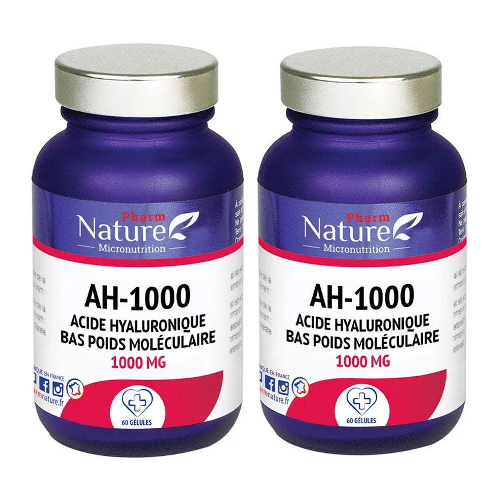 Kersiens AH-1000 Acide Hyaluronique 1000mg 2x60 gélules