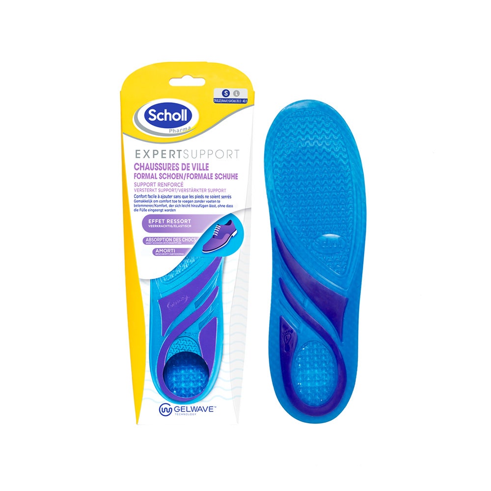 Scholl Expert Support Semelles Confort Chaussures Ville x1 paire