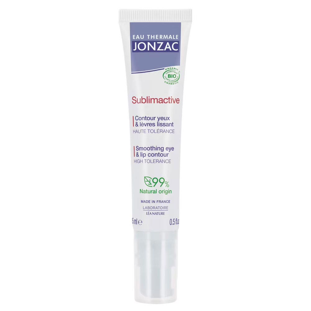 Eau thermale Jonzac Sublimactive Contour Yeux & Lèvres Lissant 15ml