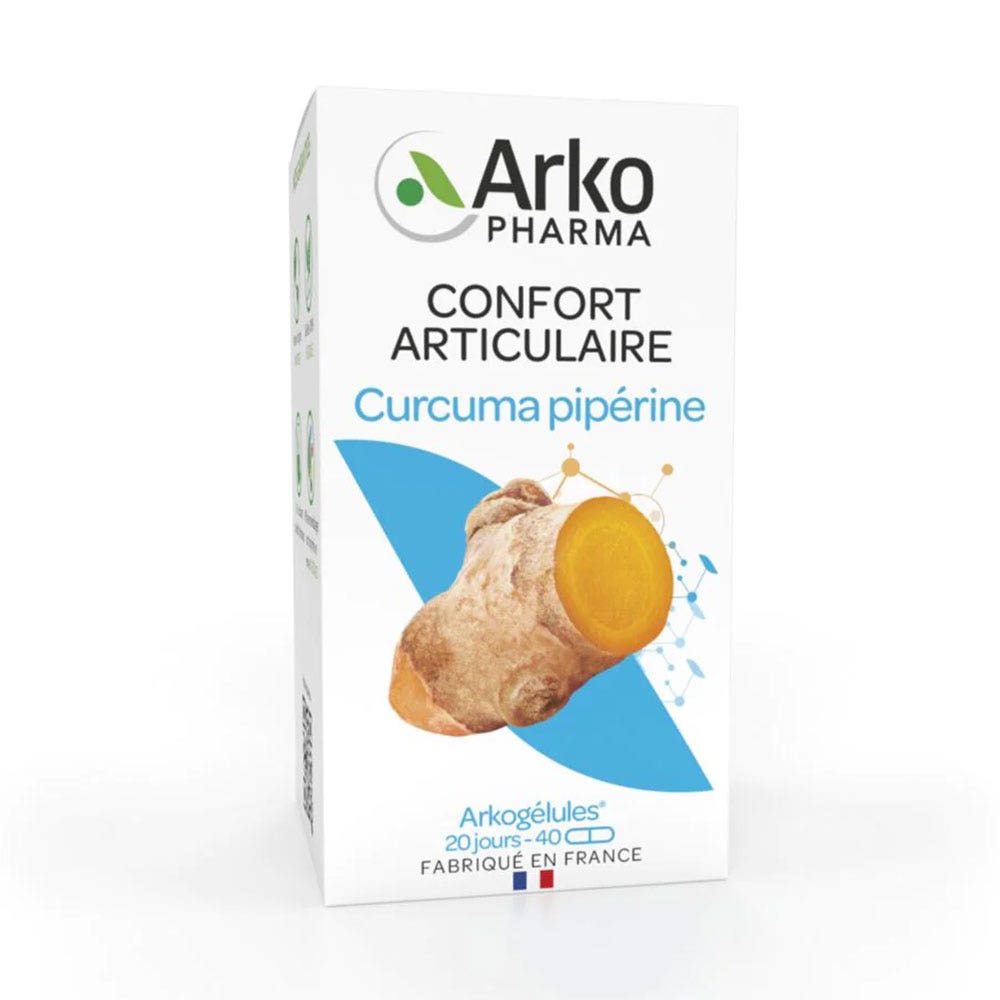 Arkopharma Arkogélules Confort Articulaire Curcuma Pipérine 130 Gélules