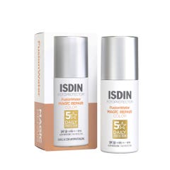 Isdin FusionWater Magic Repair Crème solaire visage teintée Anti-âge 50ml