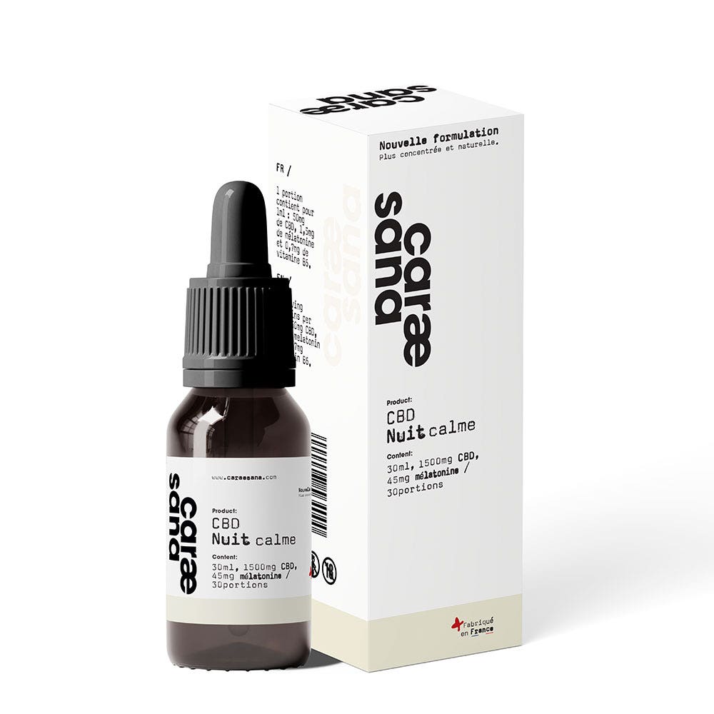 Caraesana Huile de cbd liposomale Nuit Calme 30ml
