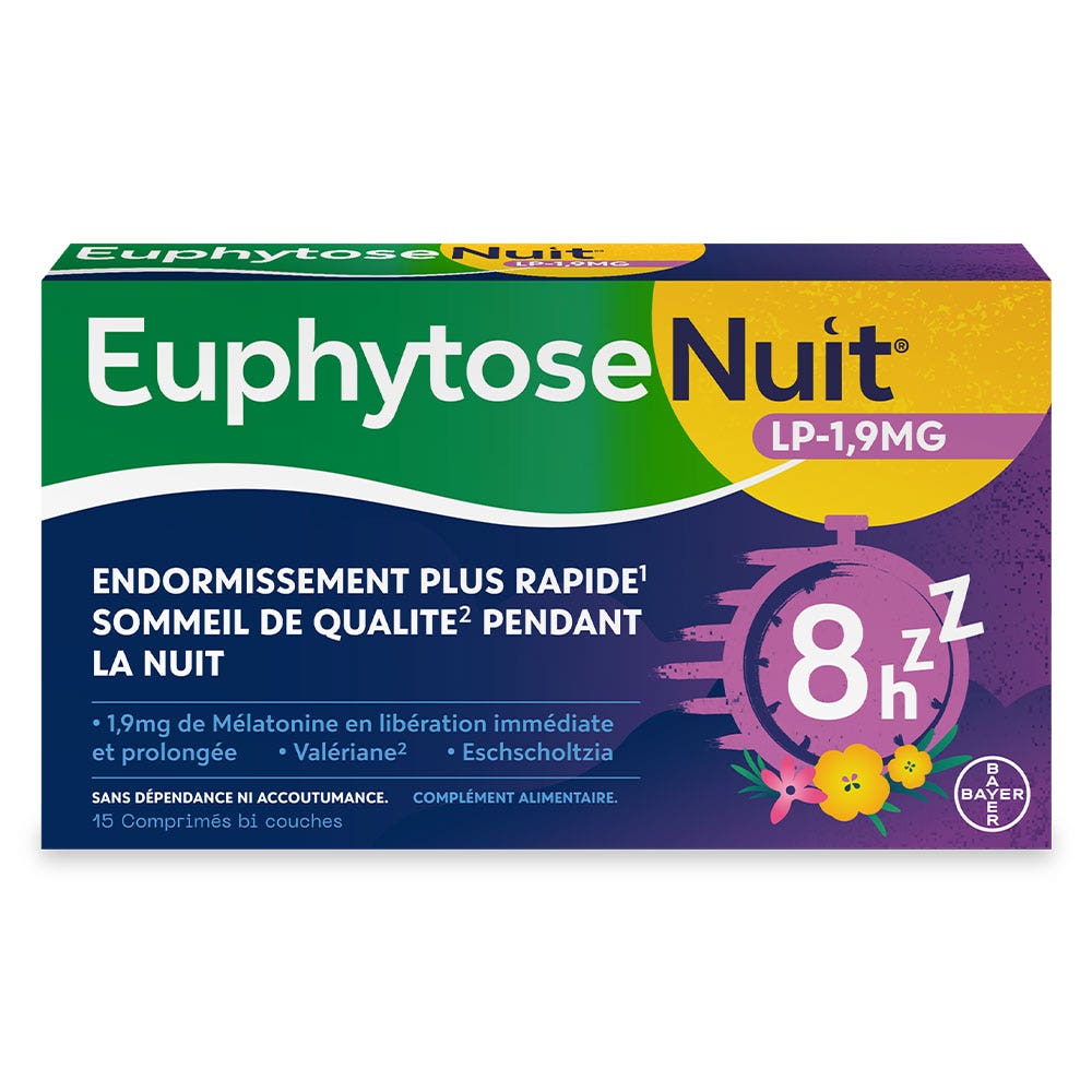 Bayer Euphytosenuit LP 1.9mg x15 comprimés