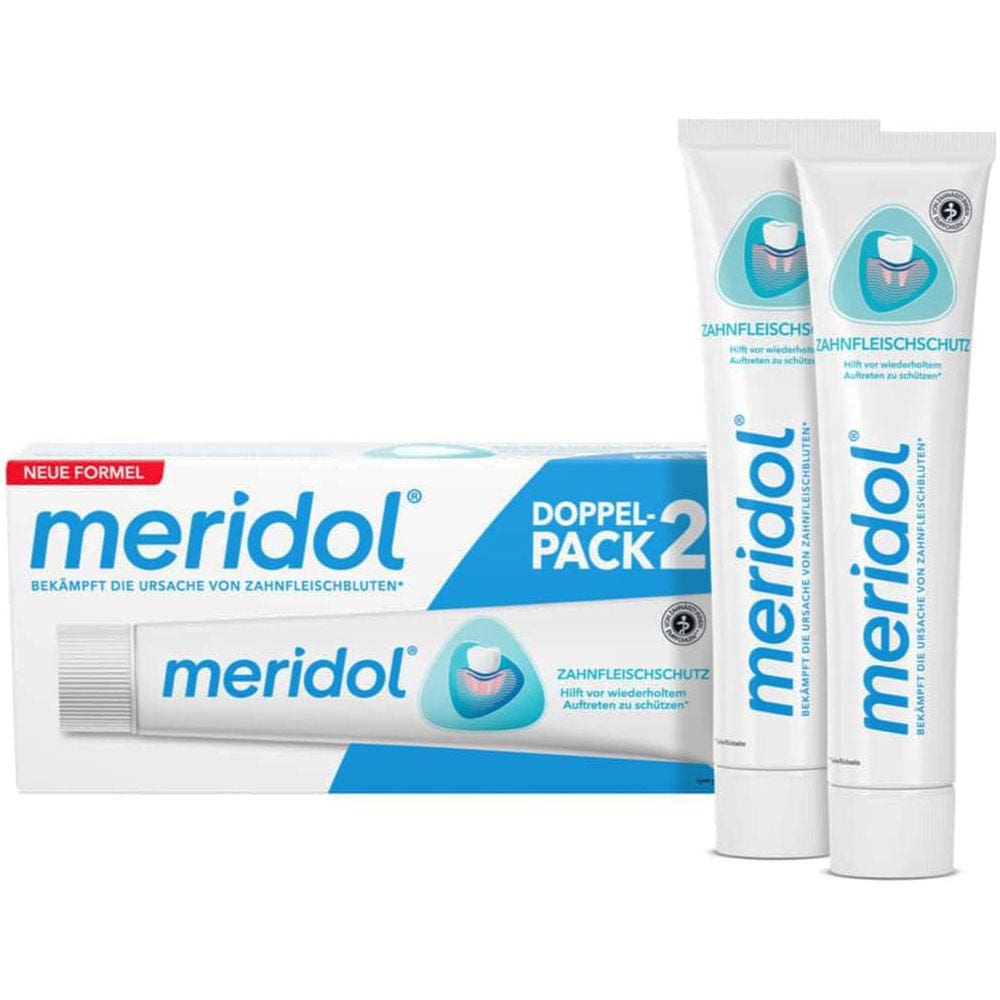 MERIDOL DENTIFRICE PROTECTION GENCIVES 2X75 ML